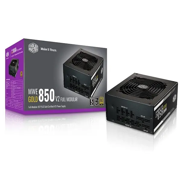 PSU COOLER MASTER MWE 850W 80+ GOLD V2